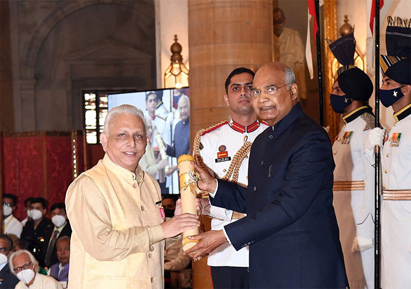 Sri M conferred the Padma Bhushan