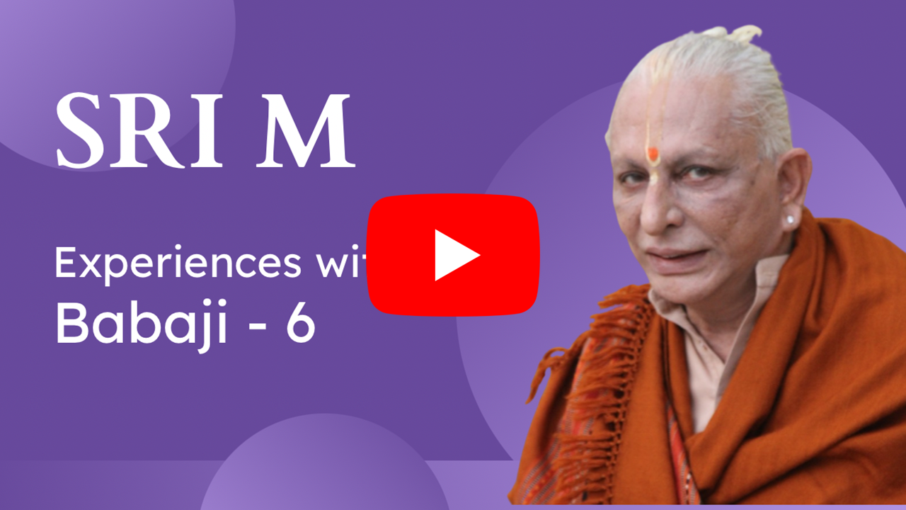 Experiences with Babaji