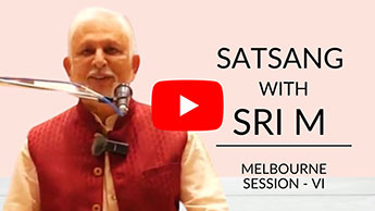 Satsang with Sri M in Melbourne